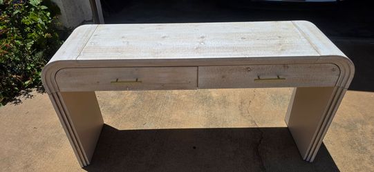 2 drawer console table