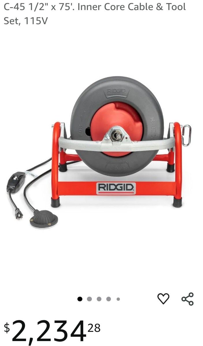 Ridgid Sewer Snake