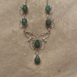 Amazonite Necklace 19’