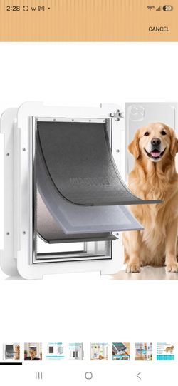 Lg doggy door for door