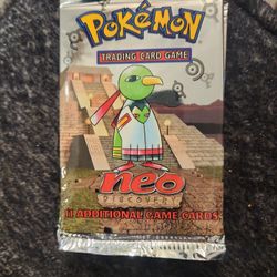 Pokemon Neo Discovery Booster Pack Factory Sealed