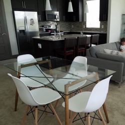 Glass Dining Table. TABLE ONLY