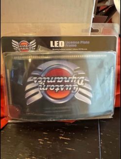 Custom Dynamics TF05-B License Plate Frame Quad Light