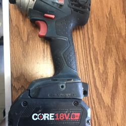 Bosh 1/4 HEX IMPACT DRIVER 25618&8AH BATTERY 