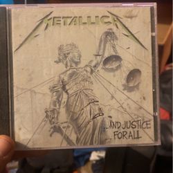 Metallica And Justice For All Cd 