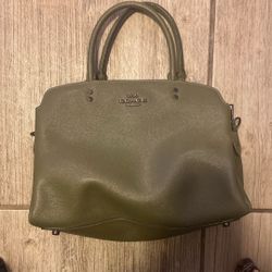 Green Coach Bag 
