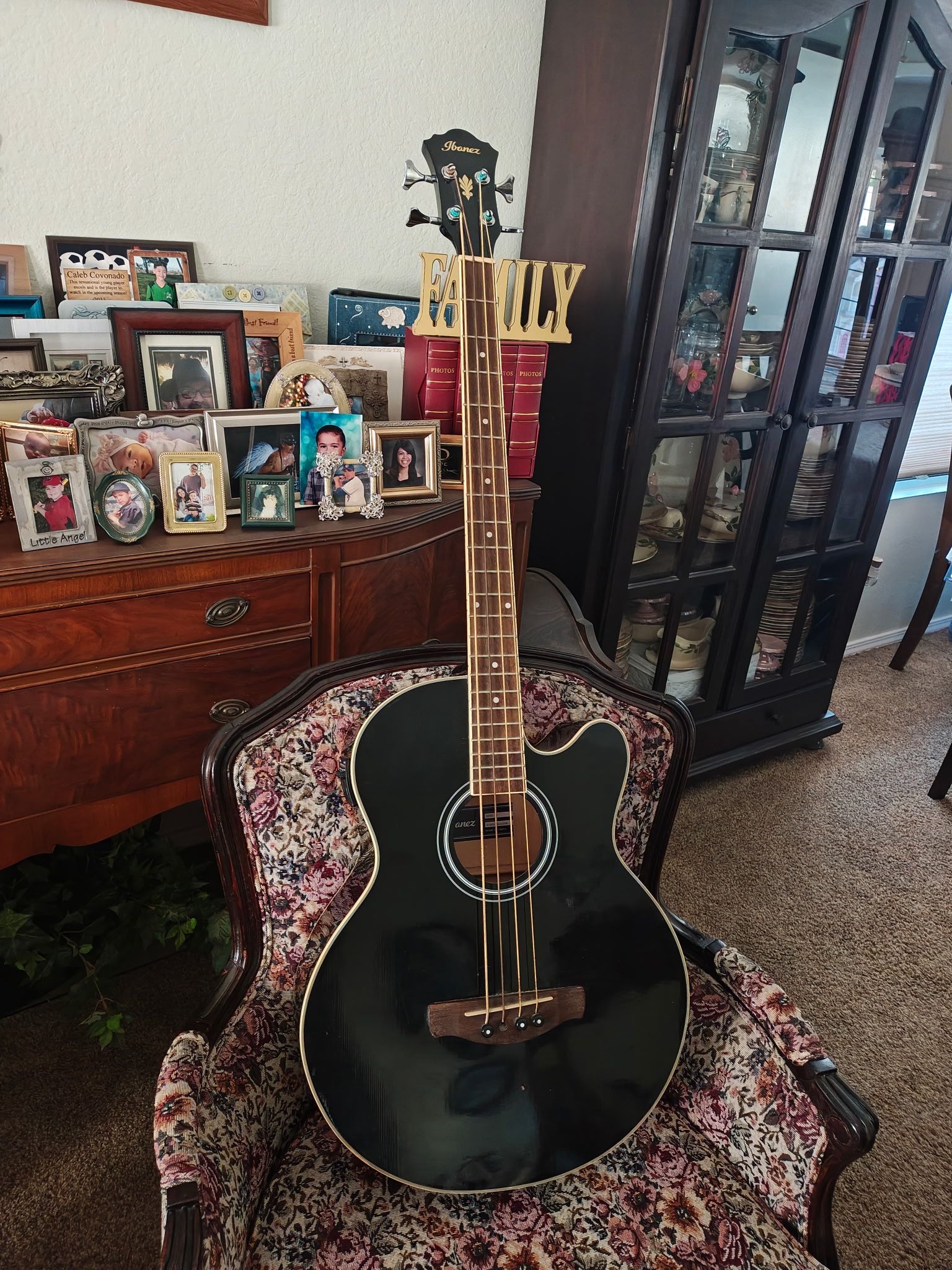 Yamaha String Acoustic Electric Guitar And Ibanez String