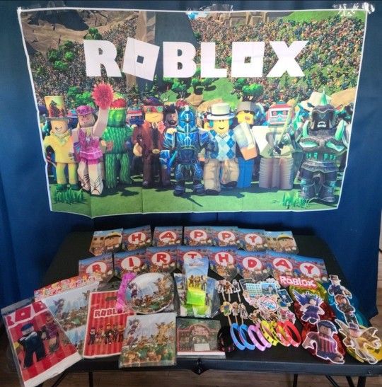 Roblox decorations roblox balloons roblox party supplies
