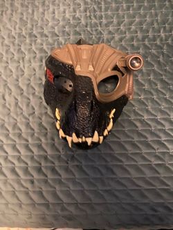 Jurassic World Indoraptor Dinosaur Mask with Tracking Light and Sound for Role Play