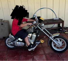 Harley-Style 49cc Mini Chopper bike