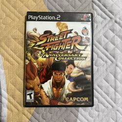Street Fighter Anniversary Collection PS2 | PlayStation 2 Street Fighter 