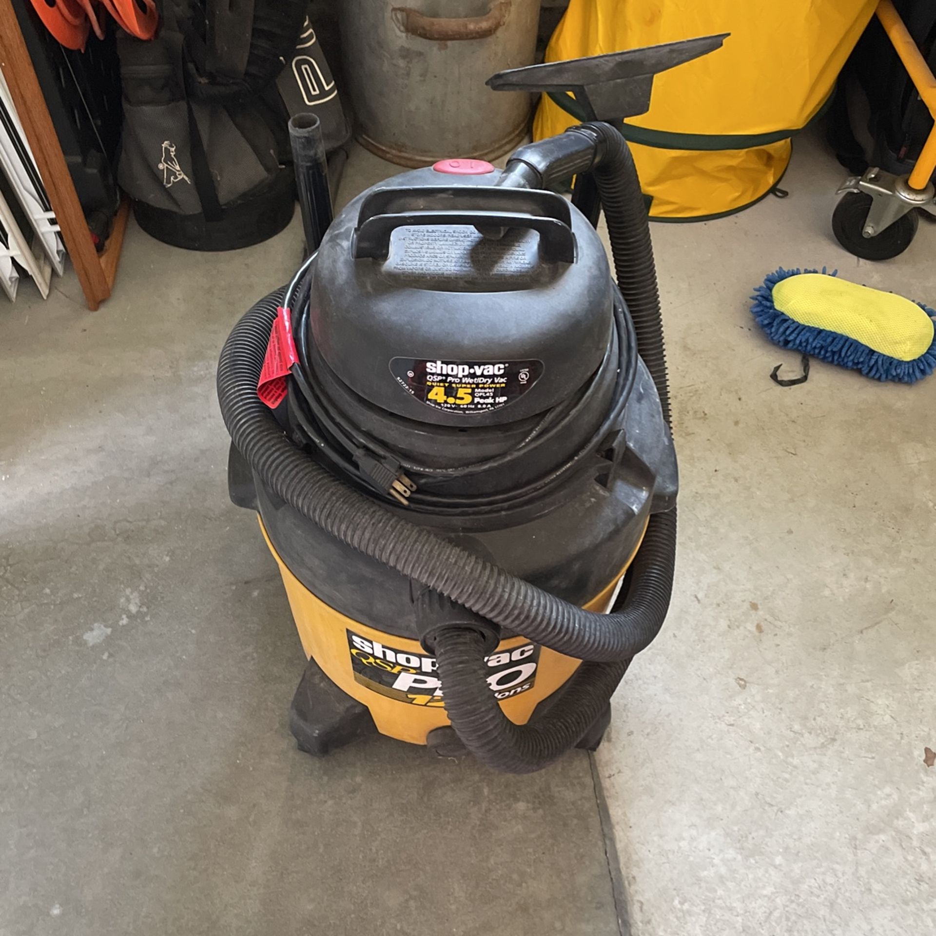 Wet And Dry High Powered Shop Vac