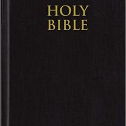 Holy Bible.