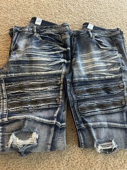 Men’s Distressed jeans 