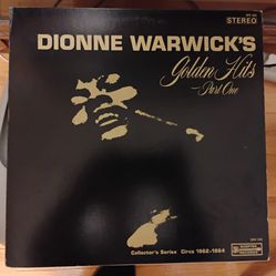Dionne Warwick's Golden Hits-Part One LP