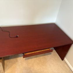 Office Desk And Book Shelf