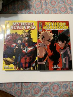 My Hero Academia Manga Volumes 1 & 2 