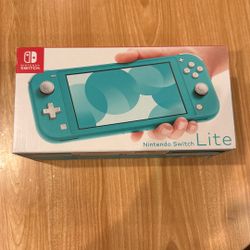 Nintendo Switch Light Turquoise- Brand New!!!!!