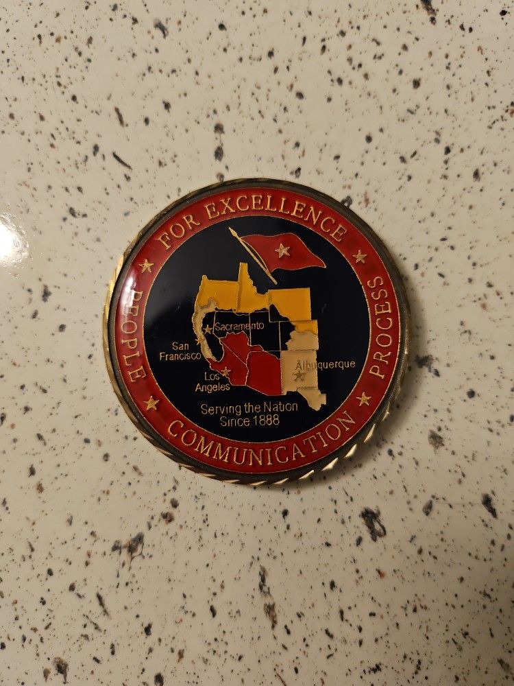 U.S. ARMY CORPS OF ENGINEERS SOUTH PACIFIC DIVISION COMMANDER  COIN