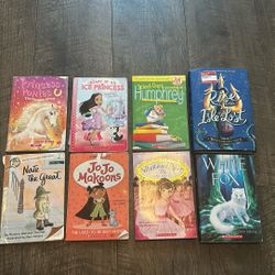 8 Chapter Books Children