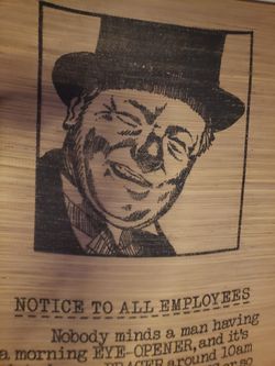W C Field Humorous Poster