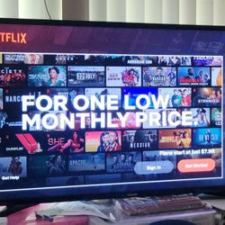 SAMSUNG  smart tv 40"  used $60