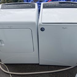 NICE Whirlpool Cabrios Washer & Dryer ELECTRIC Set