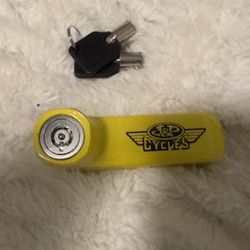 J&P Cycles Motorcycle Lock