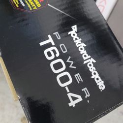 Brand New Rockford Fosgate T-600.4 Amplifier 