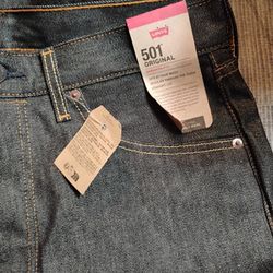 Levis 501 Dark Denim 33/30