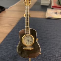 Guitar Clock With Stand