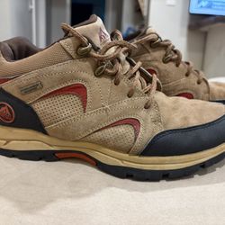 Rockport XCS Hydro-Shield Waterproof Men's Hiking Shoes Leather Tan Black Red 