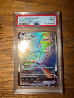 Mew VMax #268 PSA 9