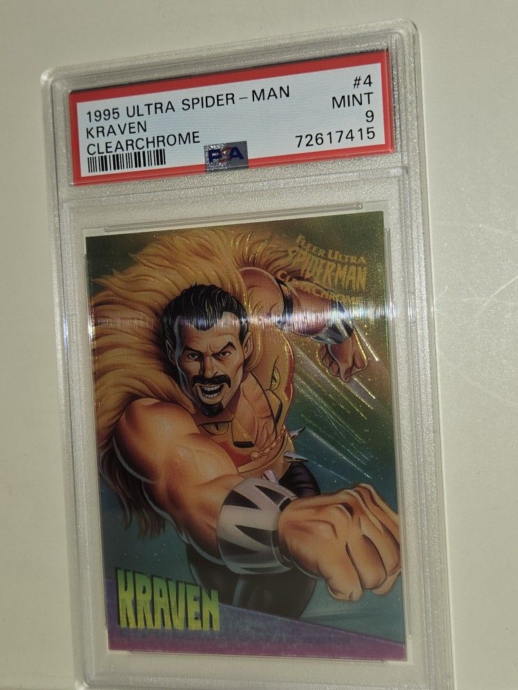 1995 ULTRA SPIDER-MAN
KRAVEN
CLEARCHROME