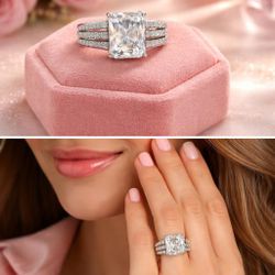 CZ Statement Silver Ring 