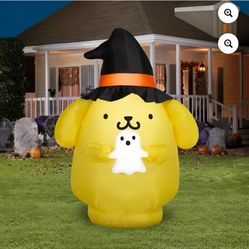 Halloween Yard Inflatables Airblown Pompompurin Sanrio, 5 FT