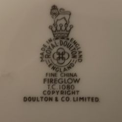 Royal Doulton FireglowFine China