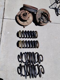 Coils drums and spindles for a 1969 C10 half ton short bed
