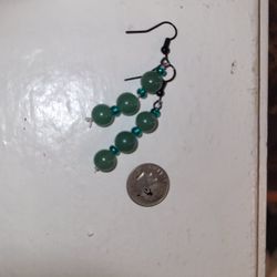 Green Earrings