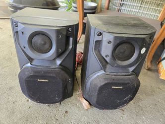 2 Panasonic Speakers