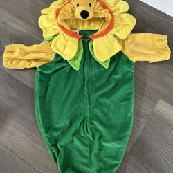 Winnie The Pooh Flower Disney Never Worn 0-3 Month Halloween Costume