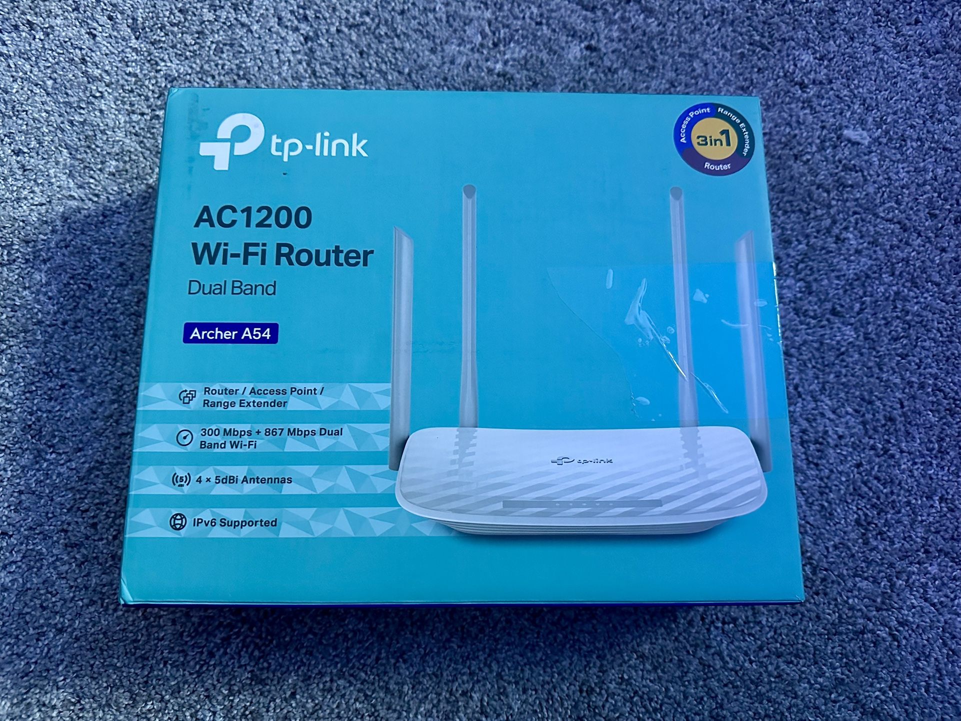 TP-Link Archer A54 AC 1200 Dual Band WiFi Router