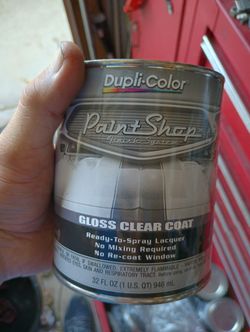 Gloss Clear Coat 6 Quart Cans Dupli Color