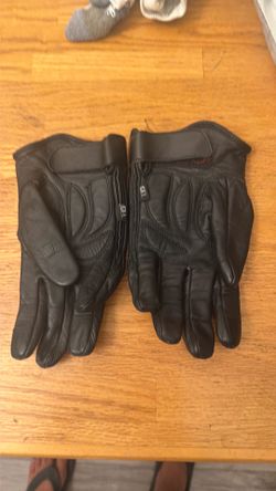 Milwaukee Leather men’s motorcycle gloves large