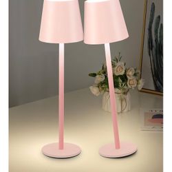 Pink Cordless Table Lamps
