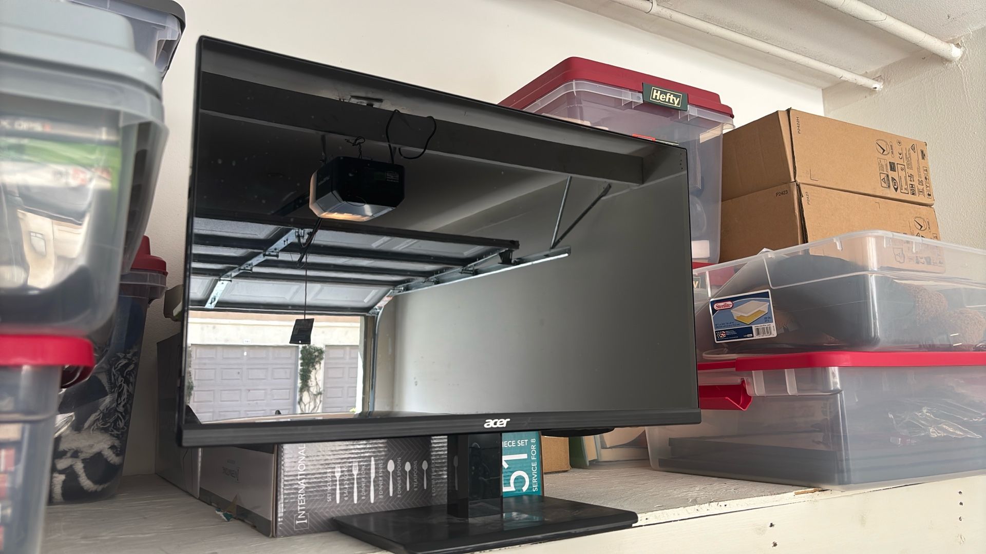 Acer - H6 Series 23" IPS LED HD Monitor - Black