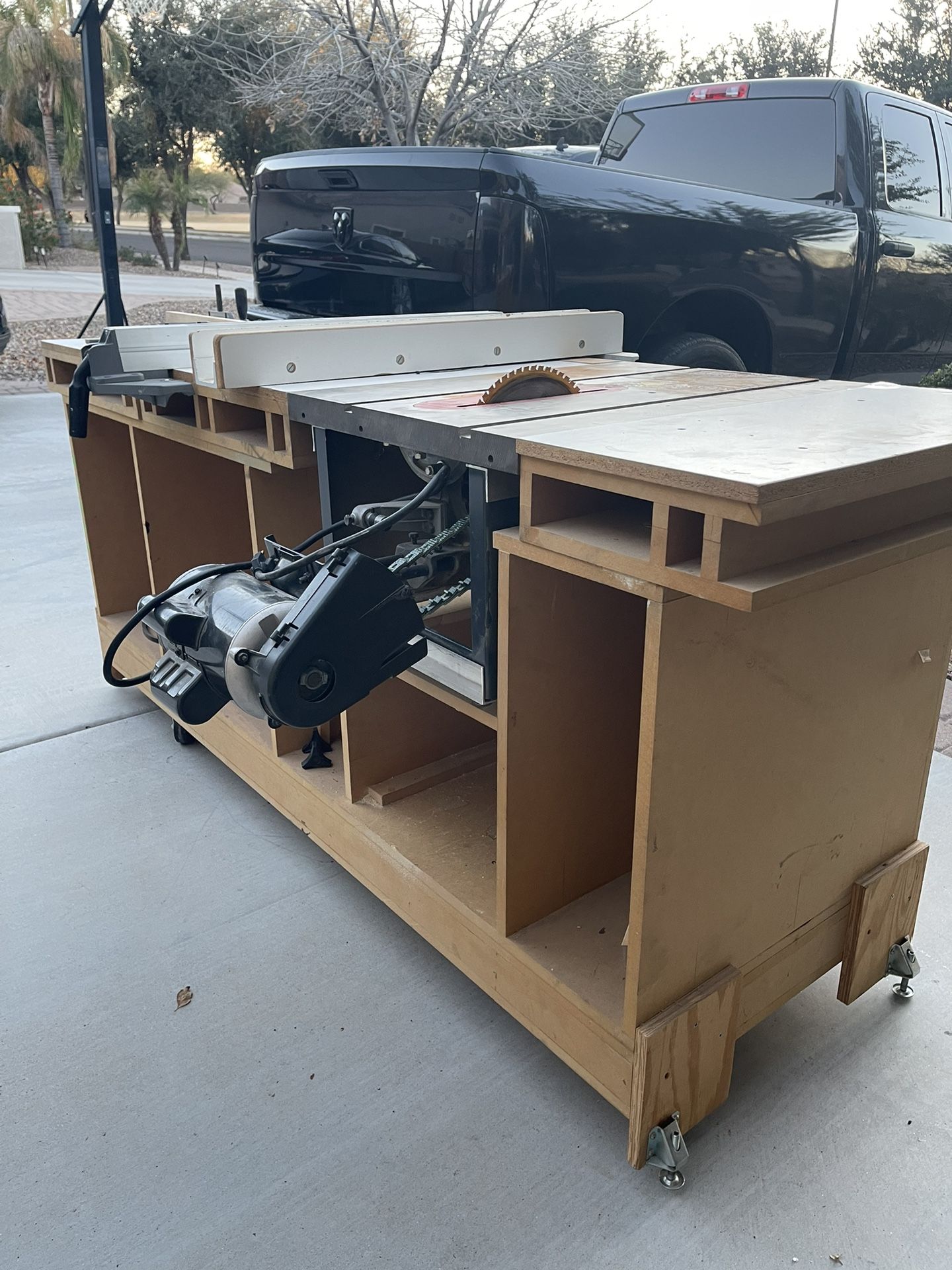 Solid Wood Table Saw 