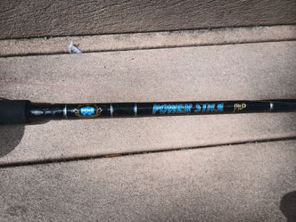 2 Fishing rod & reel 6.5ft, 8ft