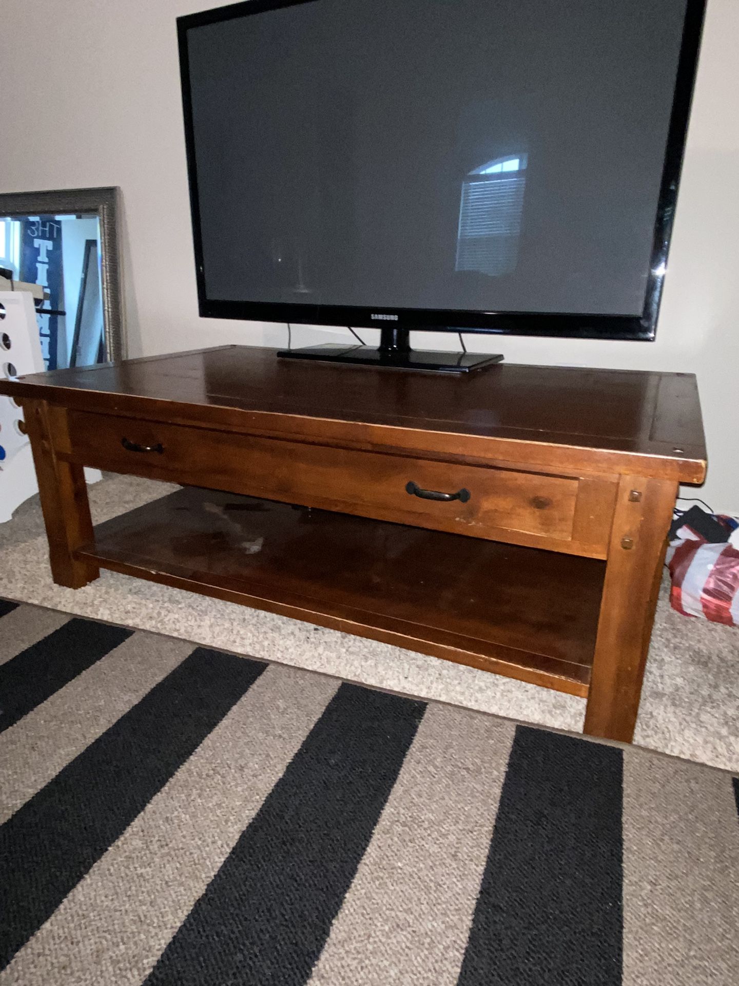 Coffee Table With Drawer