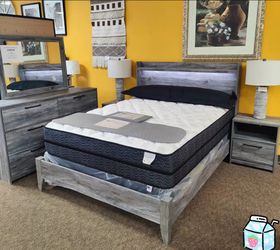 OM• $38 Initial • Brand New Bedroom Set, Bed Frame, Dresser, Nightstand, Chest